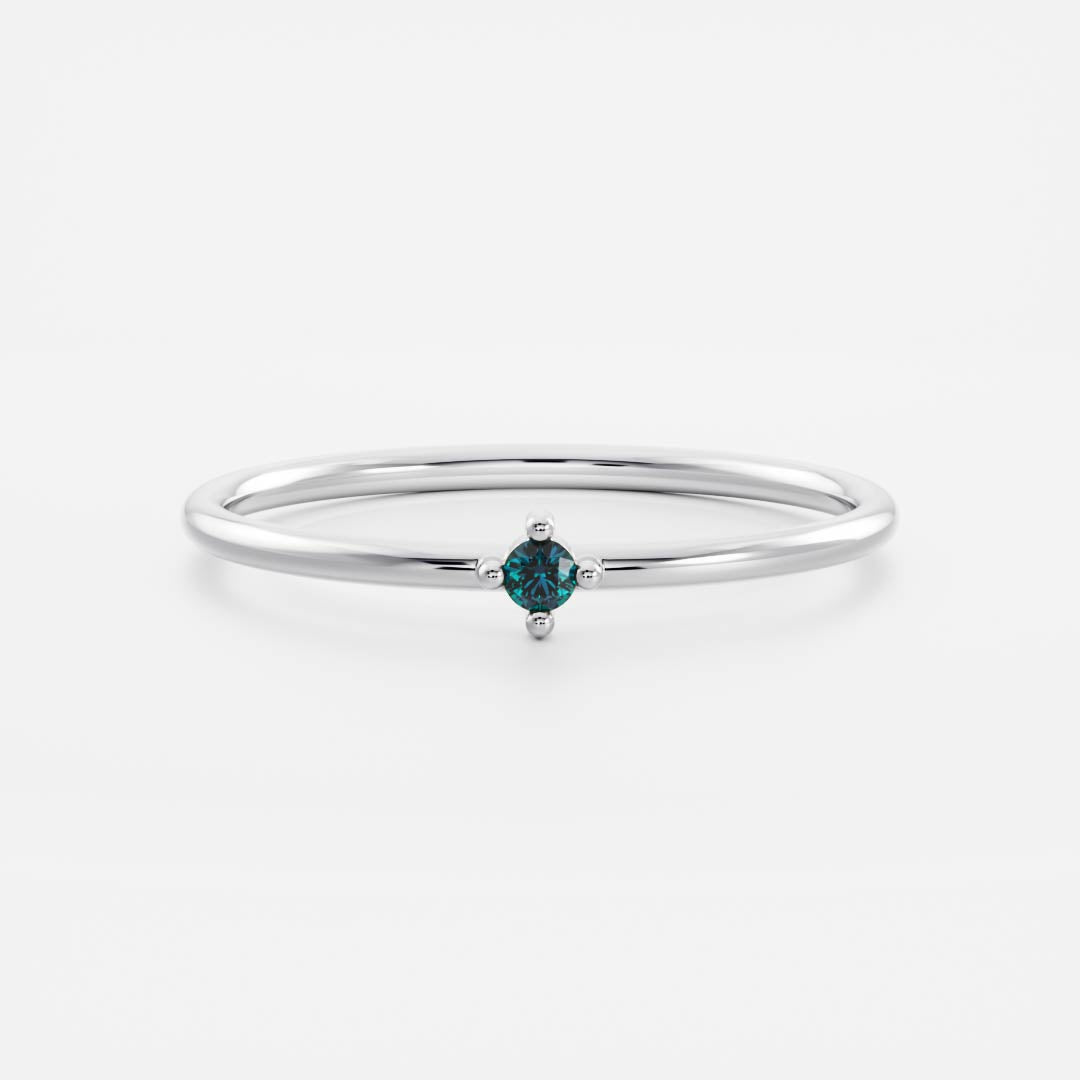 Signature Alexandrite Birthstone Ring - June