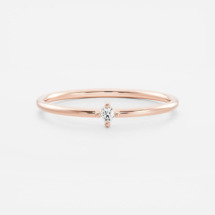 Signature Lab-Grown Diamond Birthstone Ring - April