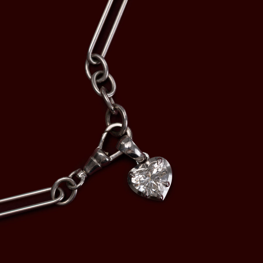 The Allegra Heart Pendant - 1.50ct Lab Diamond