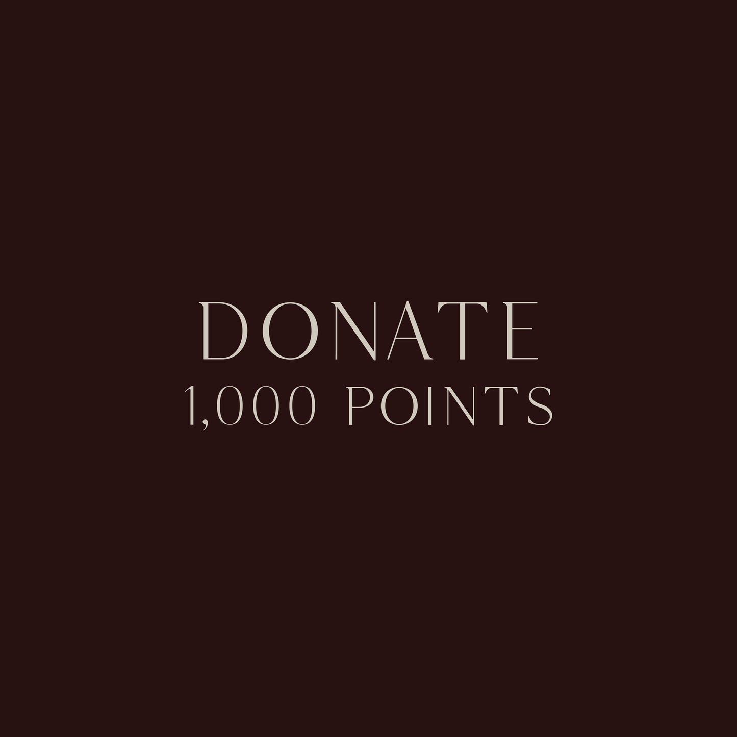 Philanthropy