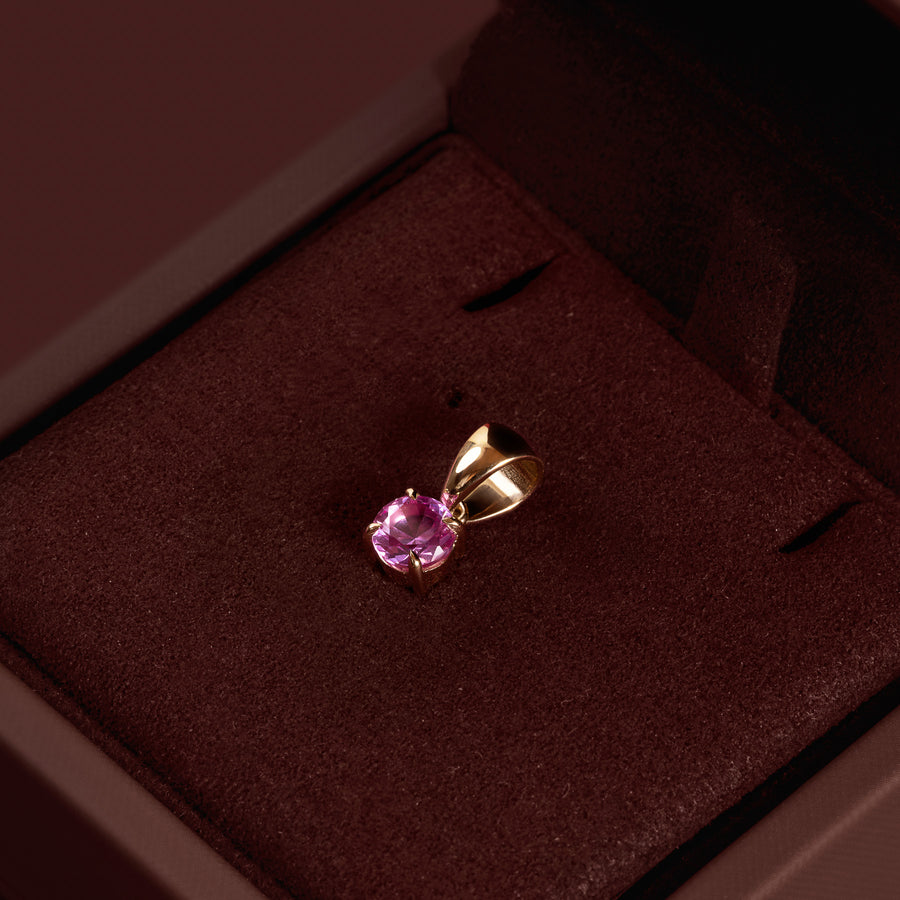 The Signature Birthstone Pendant - Tourmaline (October)