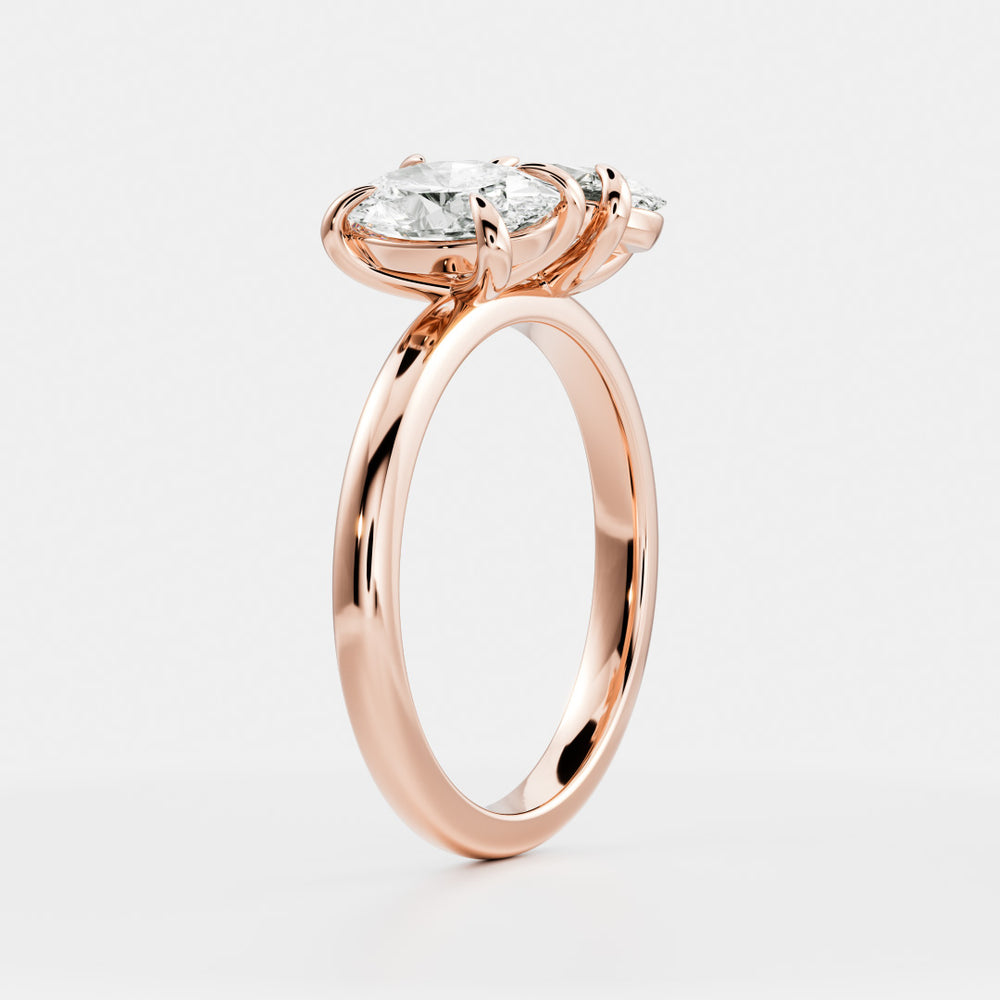 
                      
                        The Luise Ring - Oval Toi et Moi
                      
                    