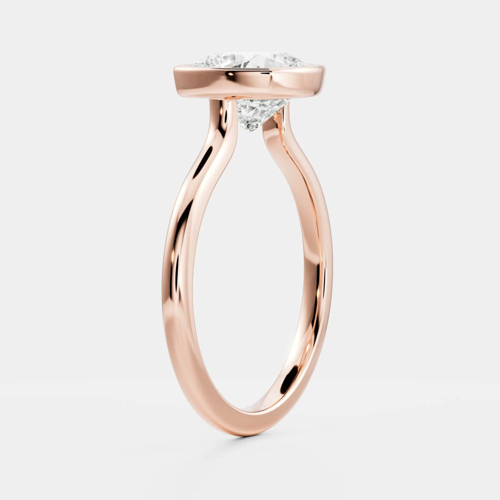 
                      
                        The Paloma Ring - Cushion Bezel Solitaire
                      
                    