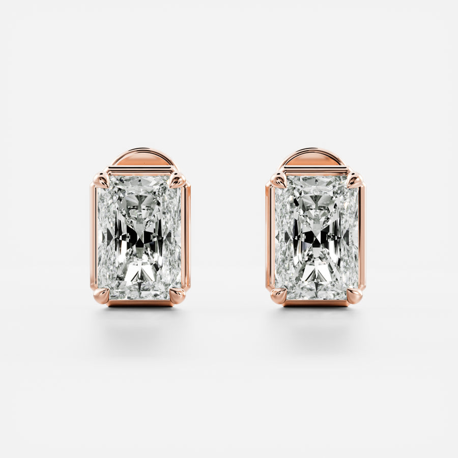 The Mara Earrings - Radiant Georgian Studs
