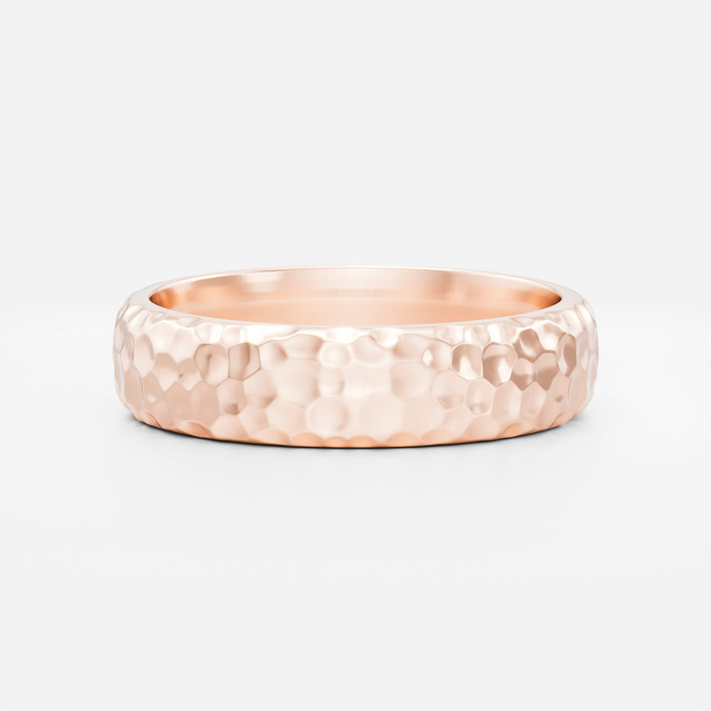 
                      
                        The Octavian Ring - Hammered Men's Ceremonial Band
                      
                    