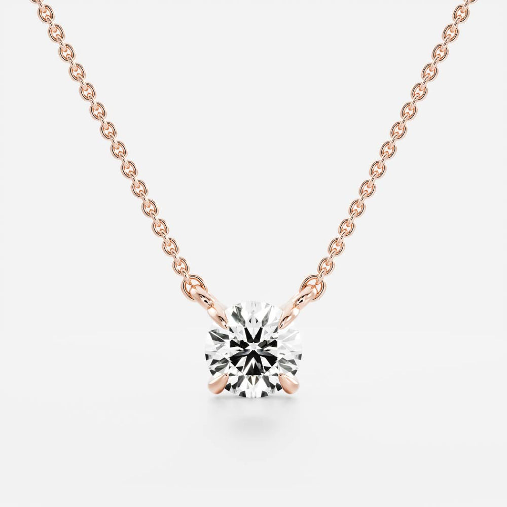 
                      
                        The Iris Necklace - Round Pendant
                      
                    