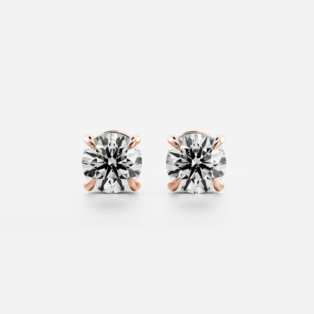 
                      
                        The Iris Earrings - Round Studs
                      
                    