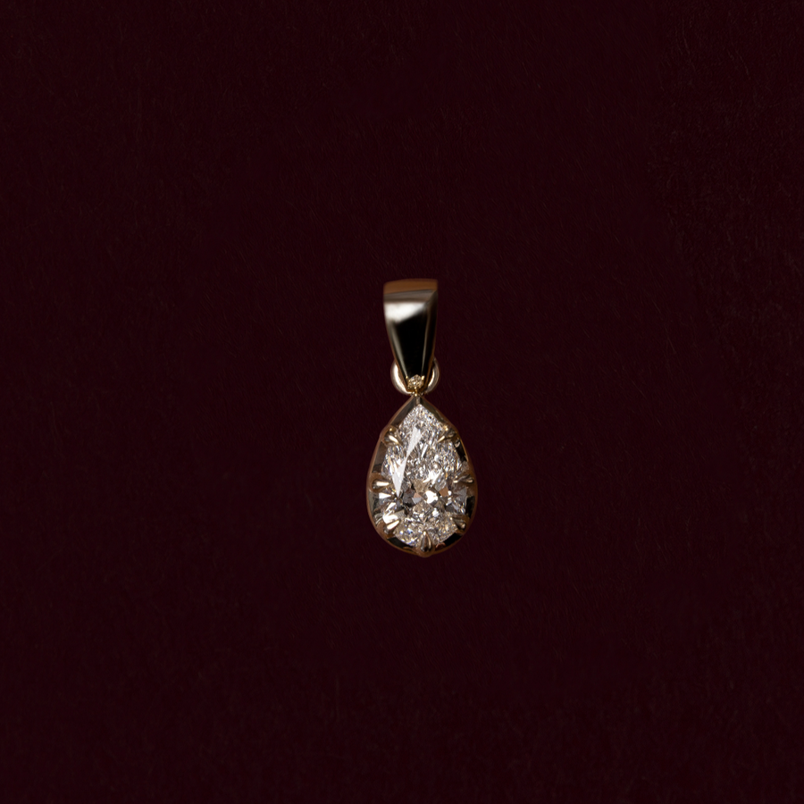 The Allegra Pear Pendant