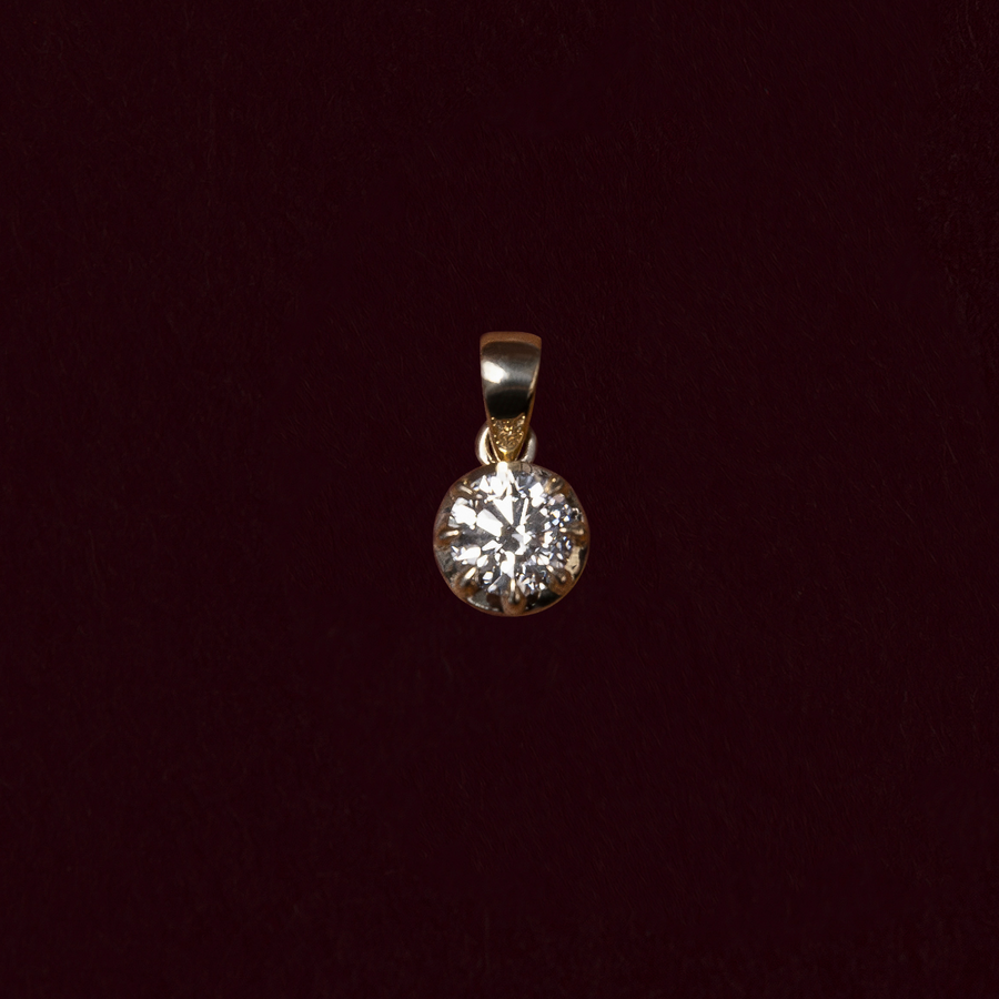 The Allegra Round Pendant