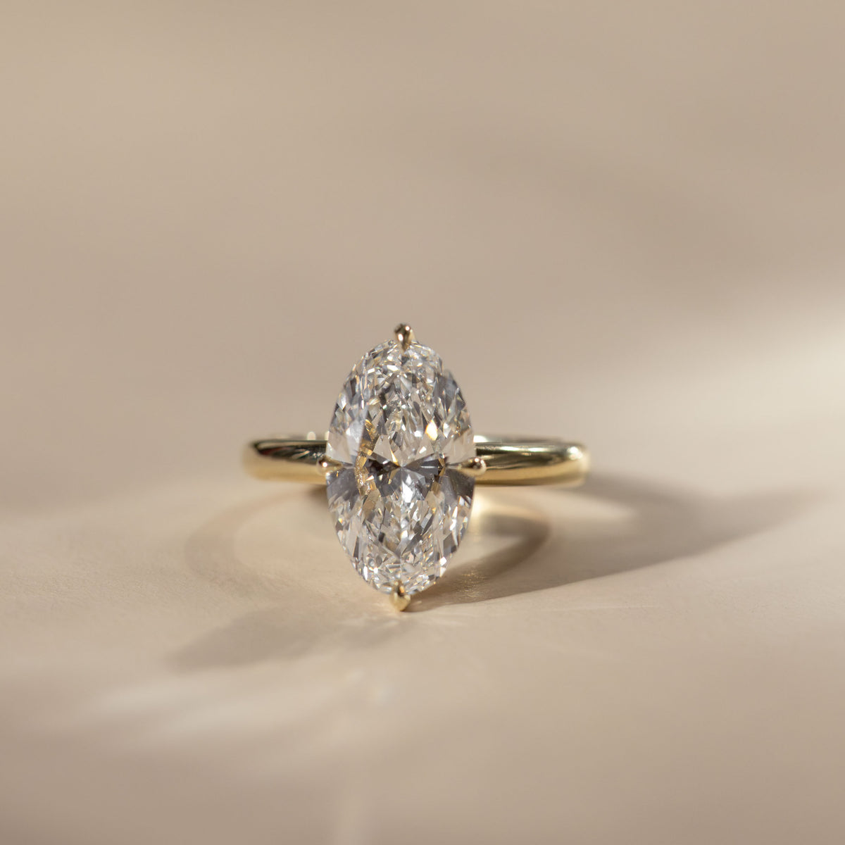 The Cara Ring - Moval Solitaire