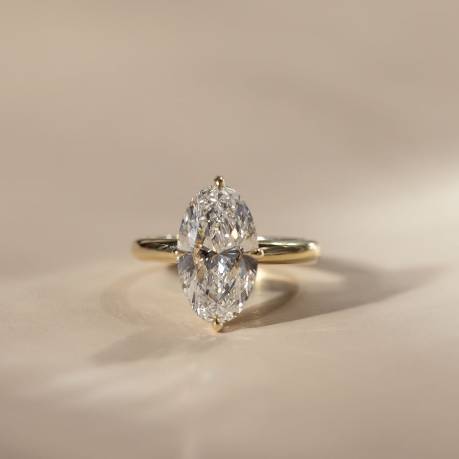 The Cara Ring - Moval Solitaire