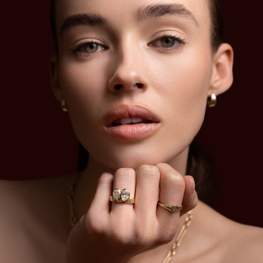 The Ludae Ring - Toi Et Moi Cigar Ring
