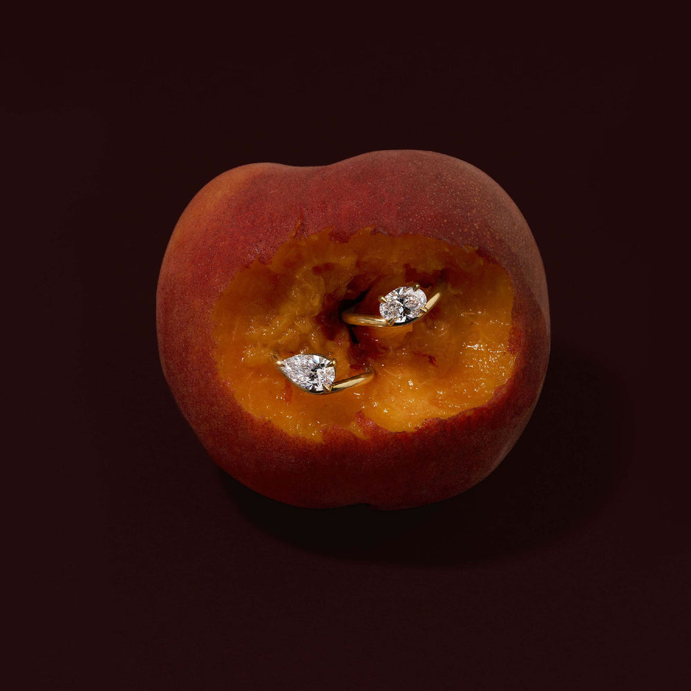 
                      
                        The Maya Ring - Oval Curved Solitaire
                      
                    