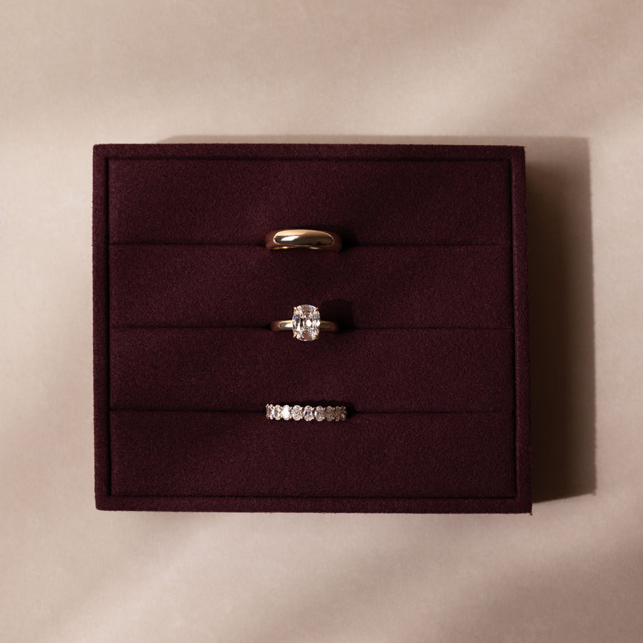 The Nove Ring - Classic Domed Wedding Ring