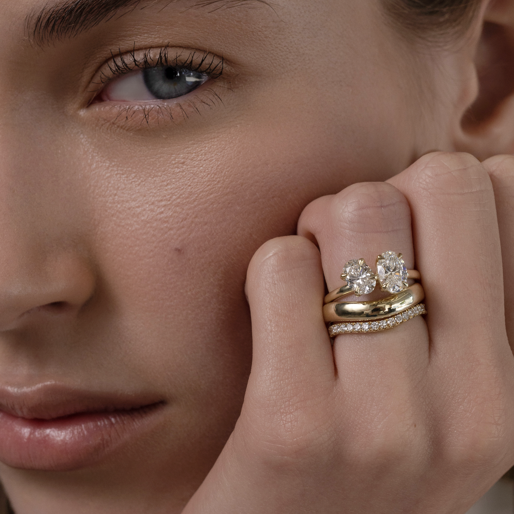 
                      
                        The Luise Ring - Oval Toi et Moi
                      
                    