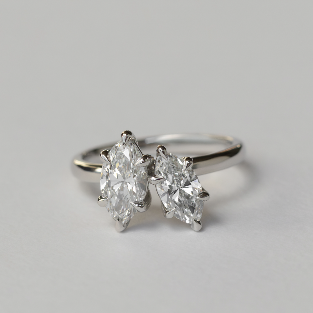 
                      
                        The Arie Ring - Marquise Toi et Moi
                      
                    