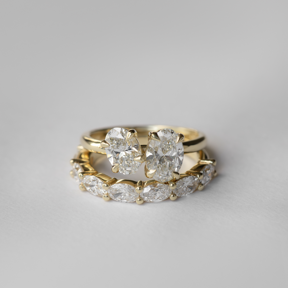 
                      
                        The Luise Ring - Oval Toi et Moi
                      
                    