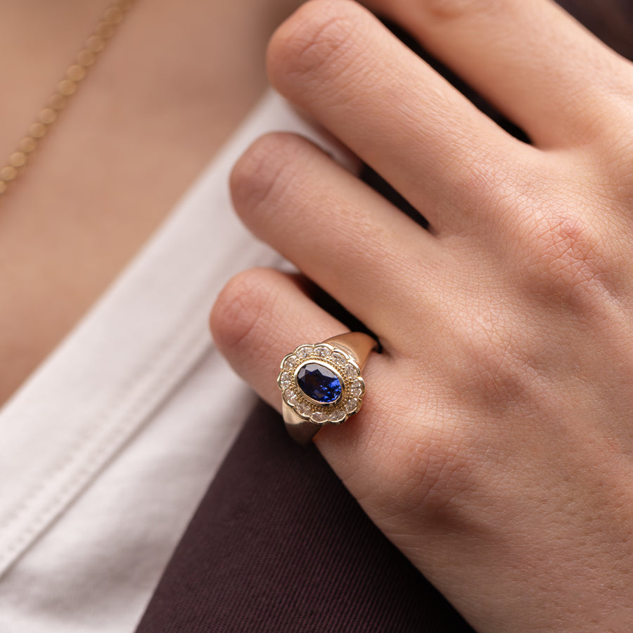 The Sovereign Signet - Sapphire (September)