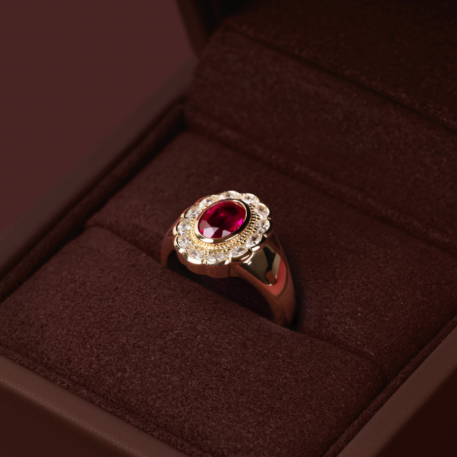 The Sovereign Signet - Ruby (July)