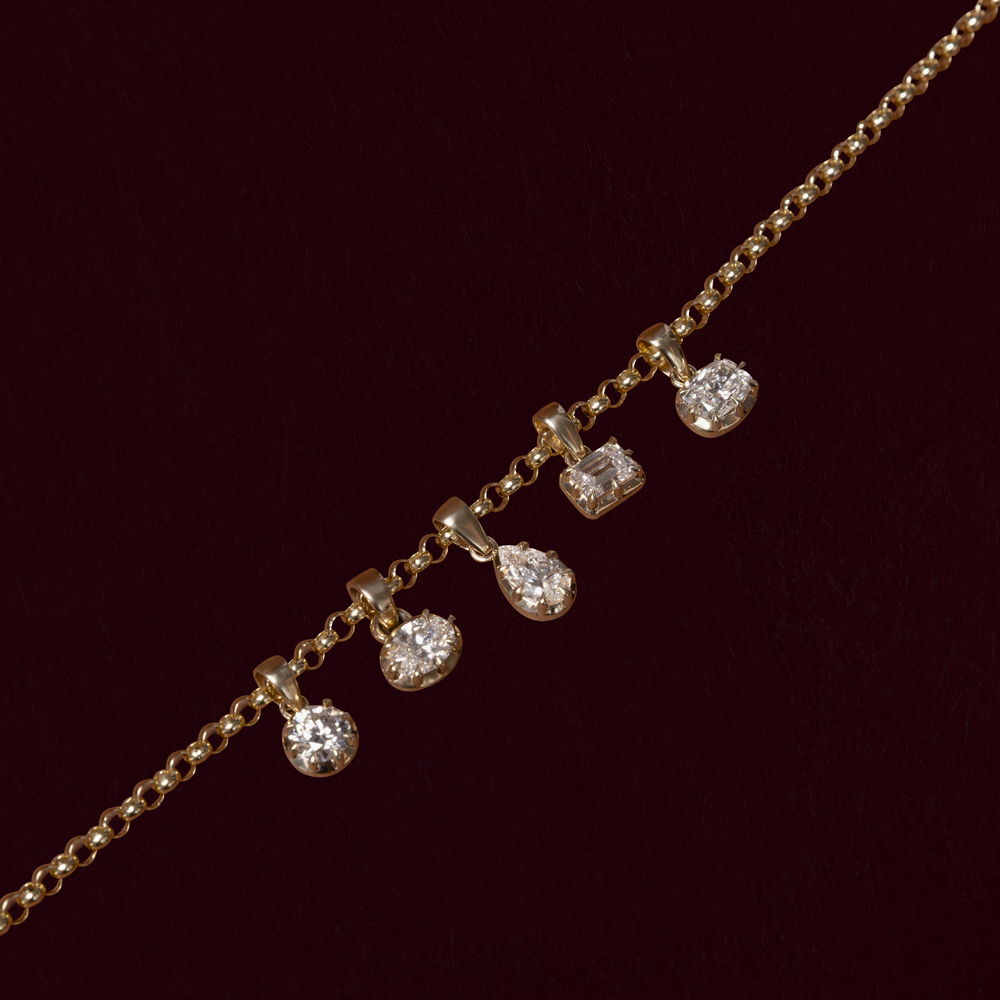 
                      
                        The Allegra 1.02ct Round Lab-Diamond Pendant
                      
                    