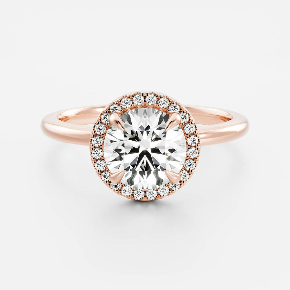 
                      
                        The Isla Ring - Round Halo
                      
                    