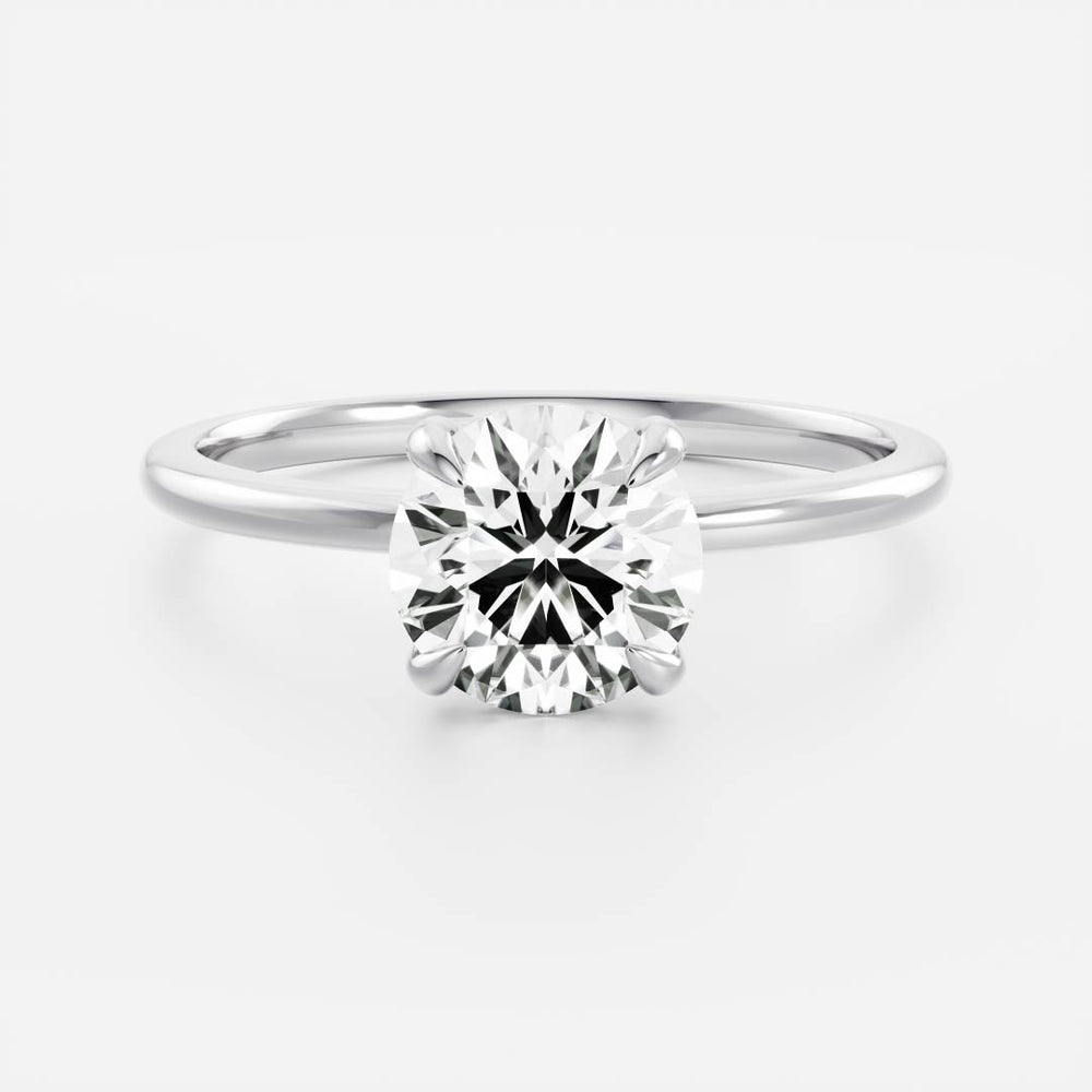 The Isla Ring - 1.29ct Lab Grown Diamond Round Brilliant Solitaire