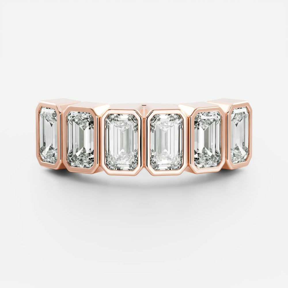 
                      
                        The Harper Emerald Bezel Ceremonial Ring
                      
                    