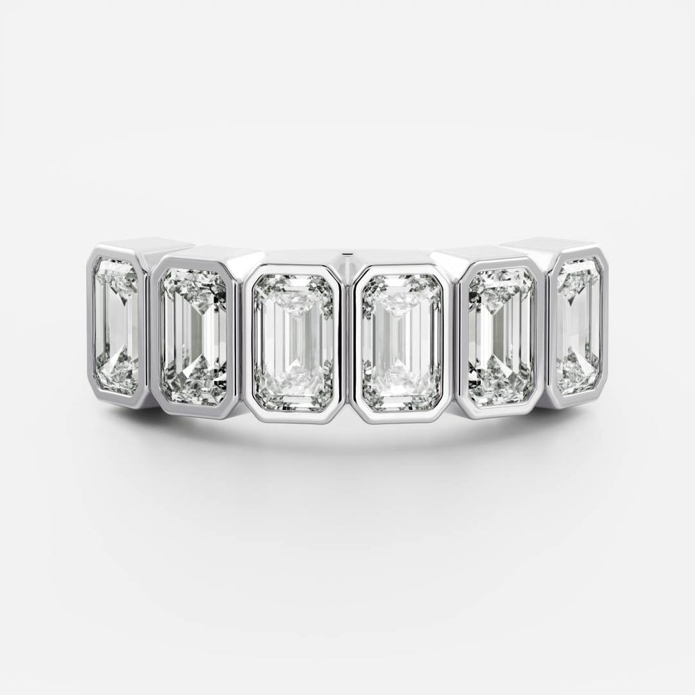 
                      
                        The Harper Emerald Bezel Ceremonial Ring
                      
                    