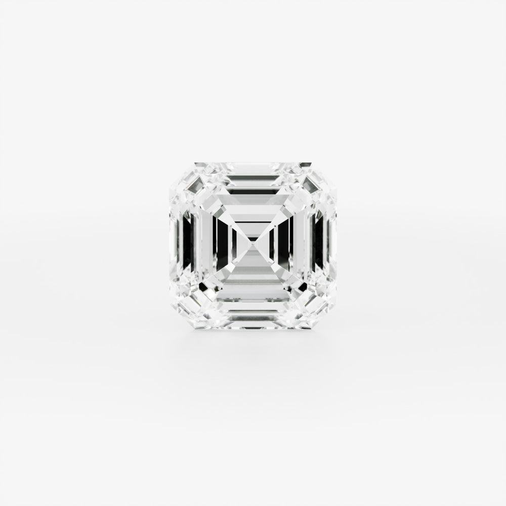Moissanite Asscher 1.5ct (6.5mm x 6.5mm)