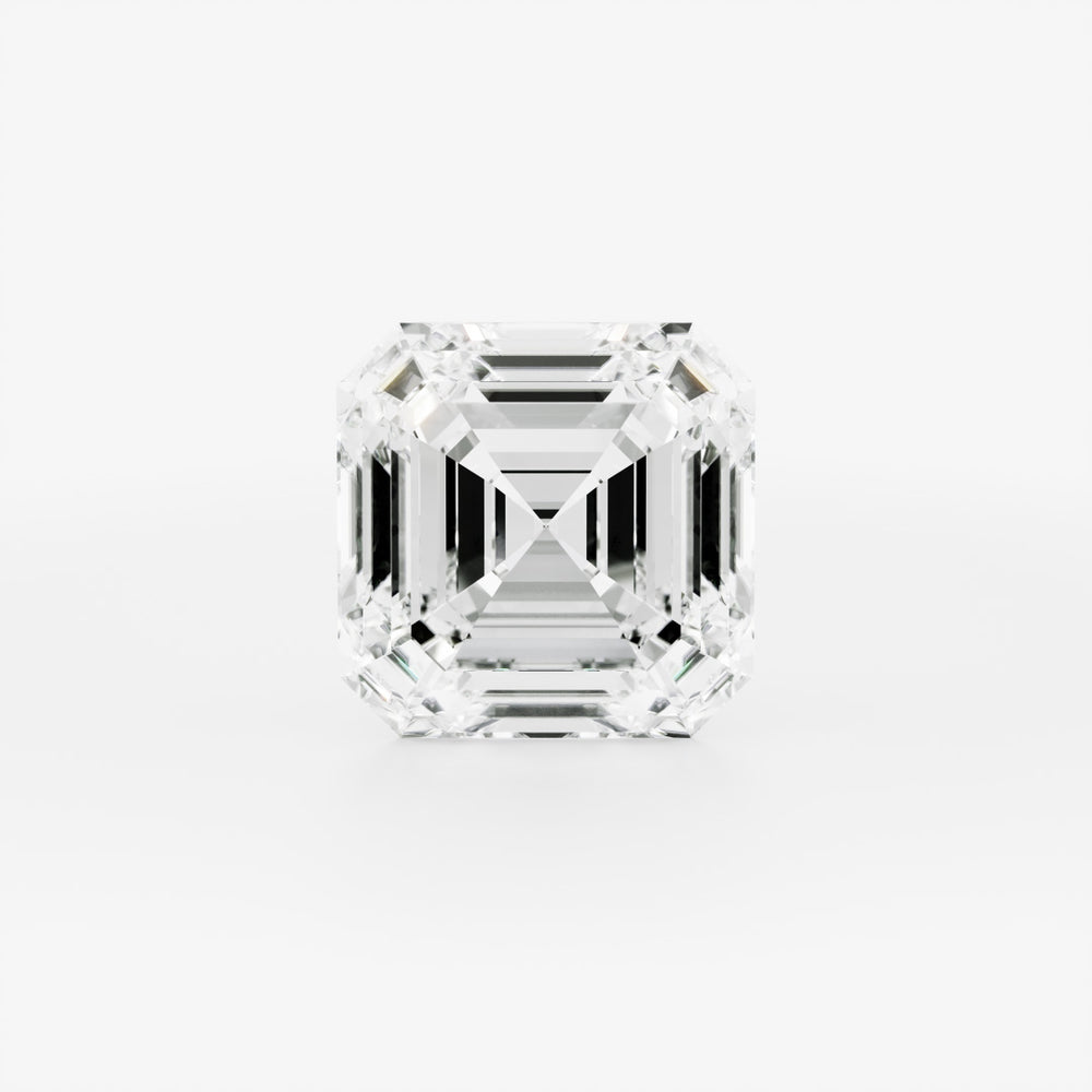 Moissanite Asscher 2.5ct (7.5mm x 7.5mm)