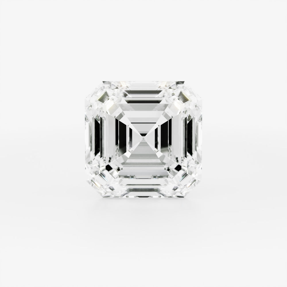 Moissanite Asscher 3.0ct (8mm x 8mm)