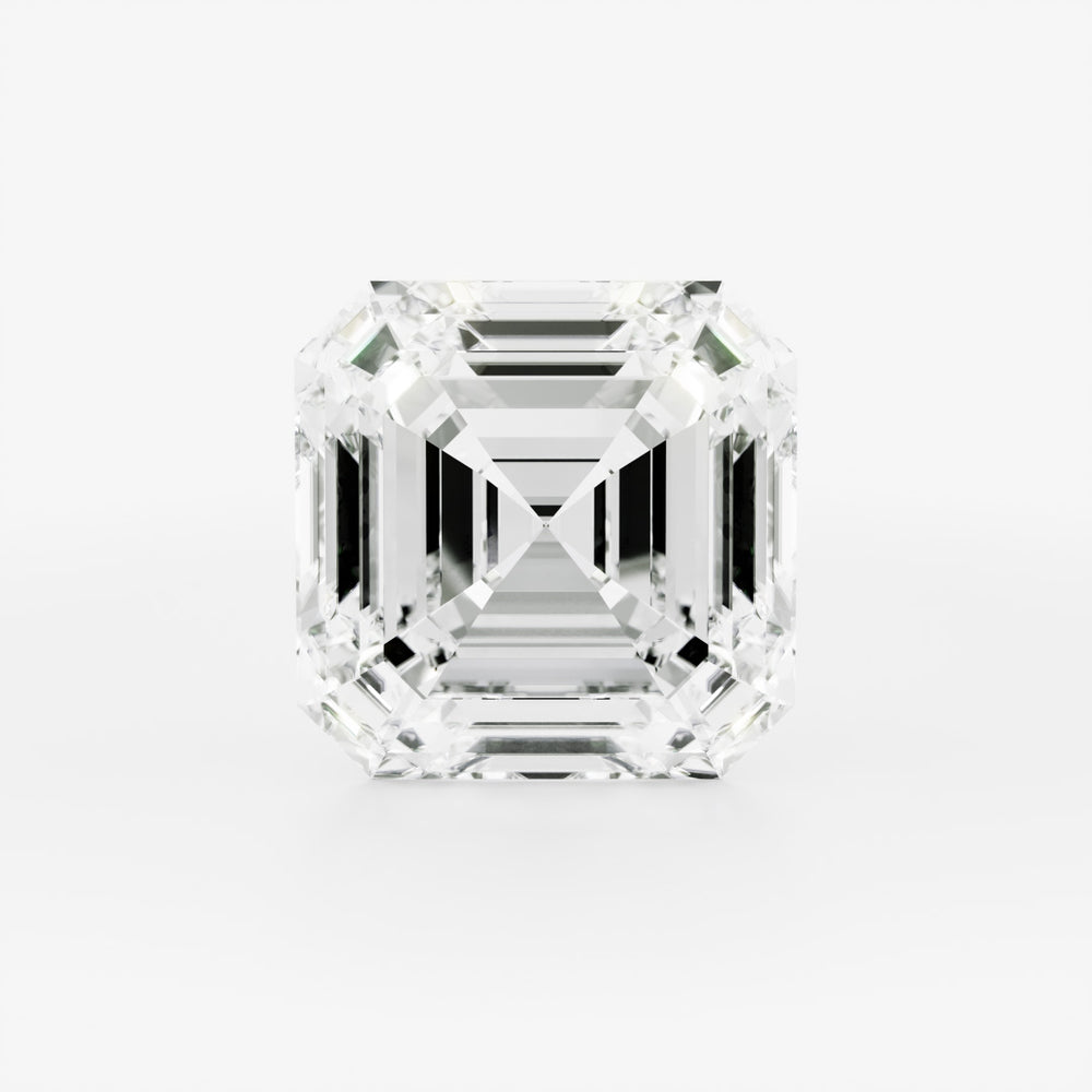 Moissanite Asscher 4.2ct (9mm x 9mm)