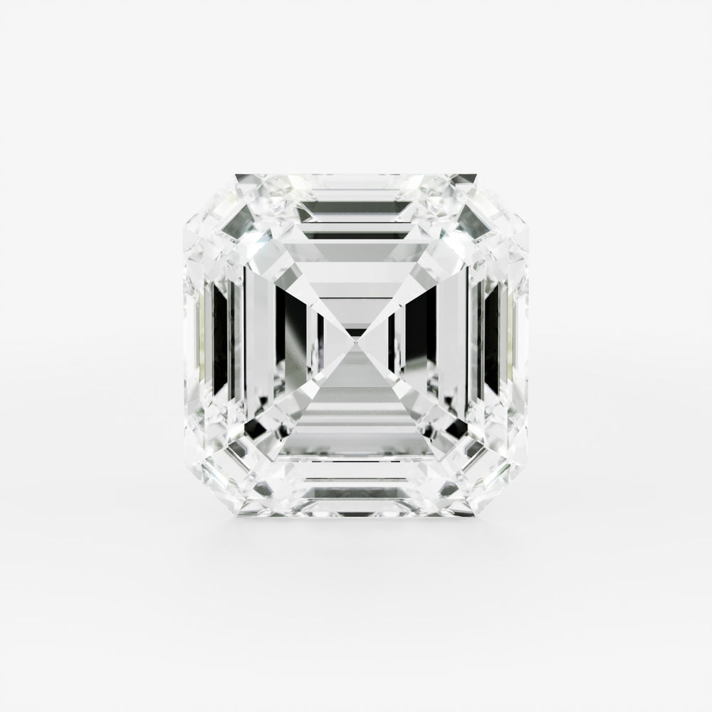 Moissanite Asscher 4.8ct (9.5mm x 9.5mm)