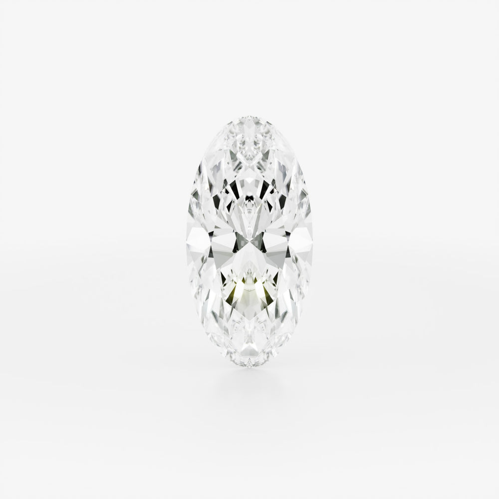Moissanite Moval 1ct (5mm x 10mm)