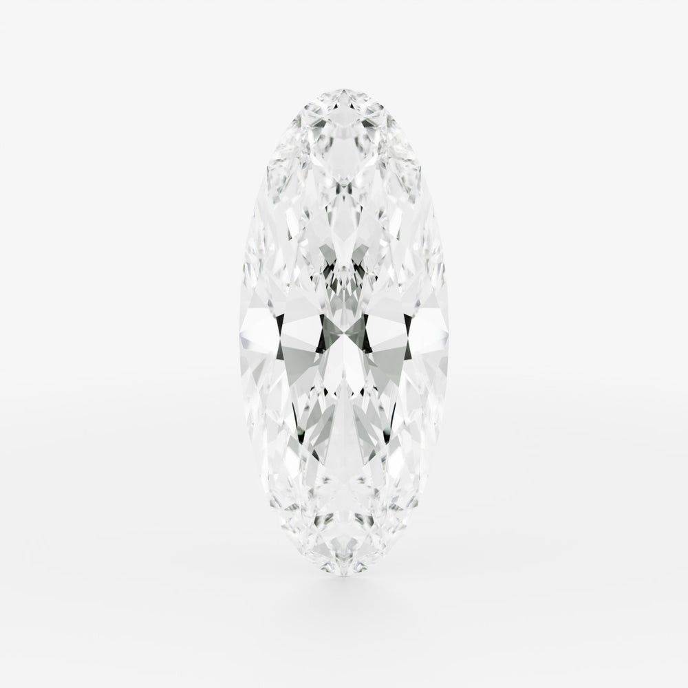 Moissanite Moval 2.5ct (6mm x 14mm)