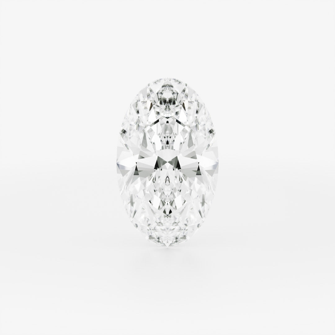 Moissanite Moval 2ct (6mm x 10mm)