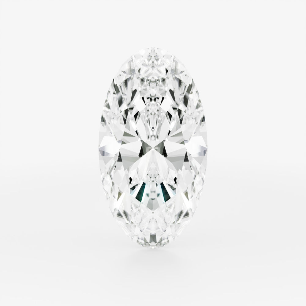 Moissanite Moval 3ct (7mm x 13mm)