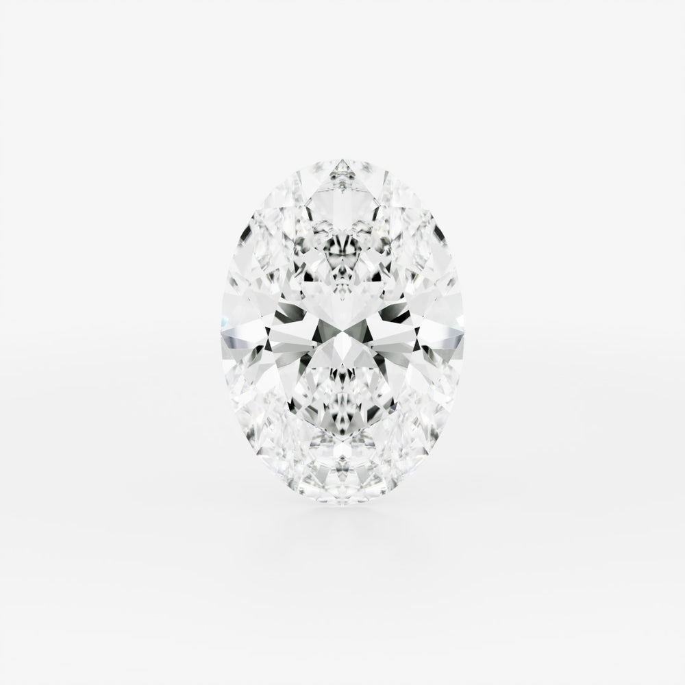 Moissanite Oval 2.5ct (10mm x 7mm)