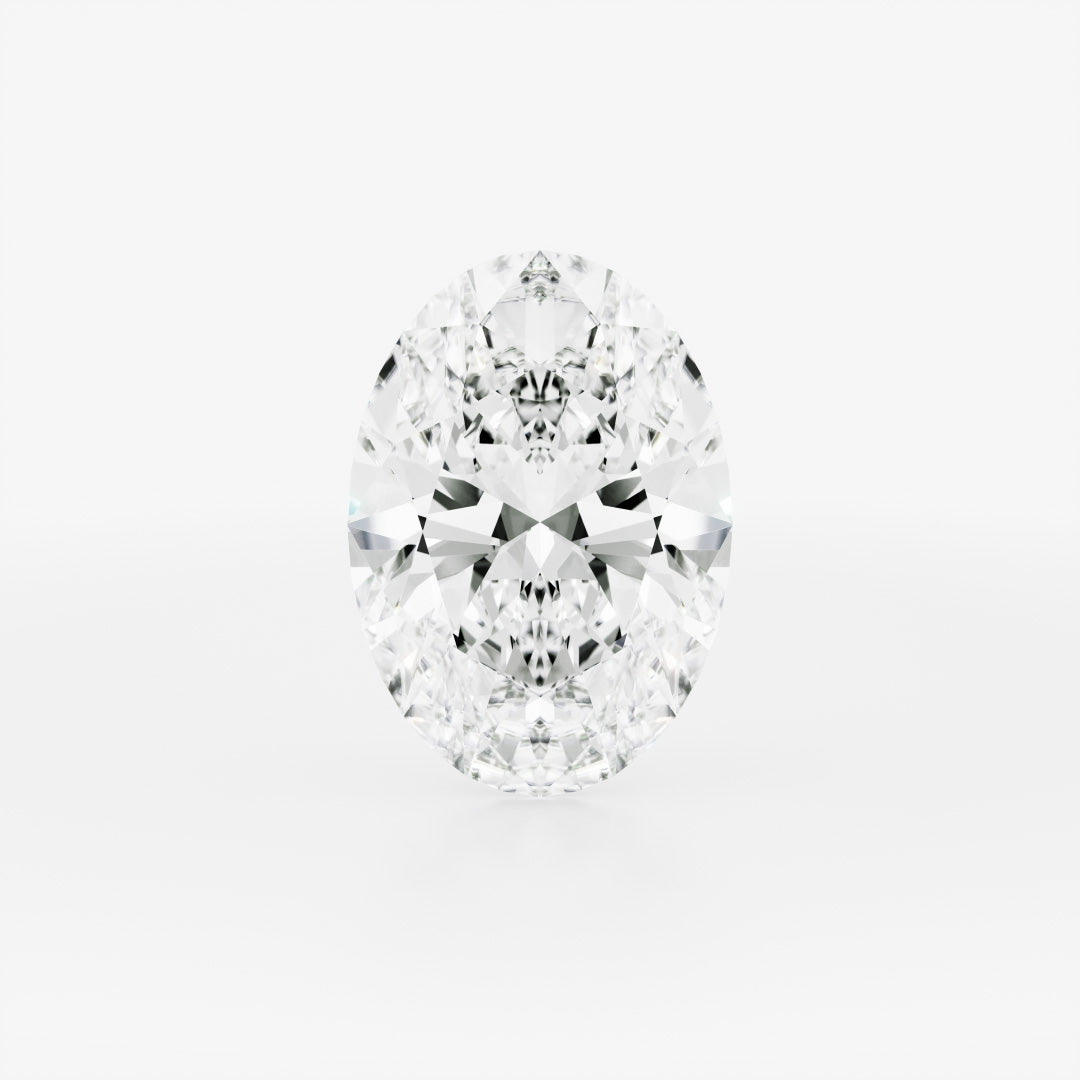 Moissanite Oval 2.5ct (10mm x 7mm)