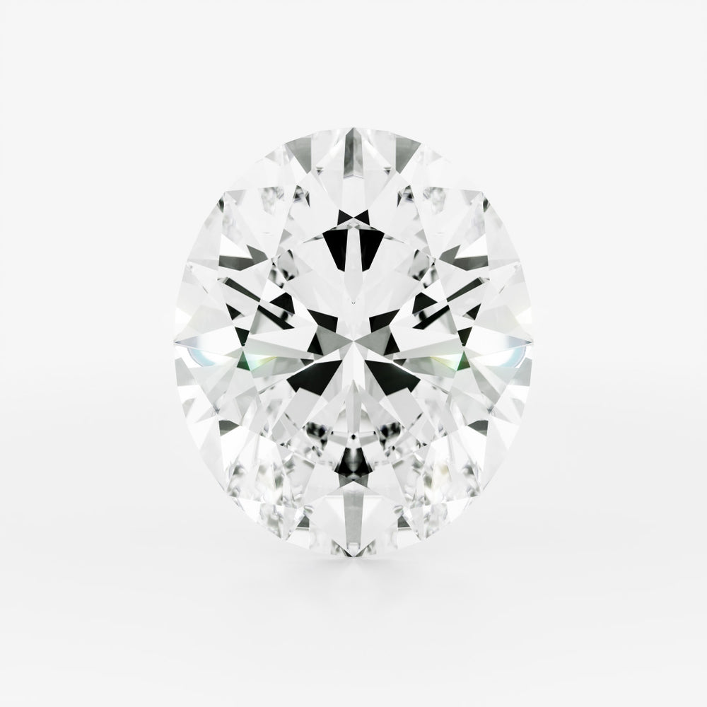 Moissanite Oval 6ct (12x10mm)