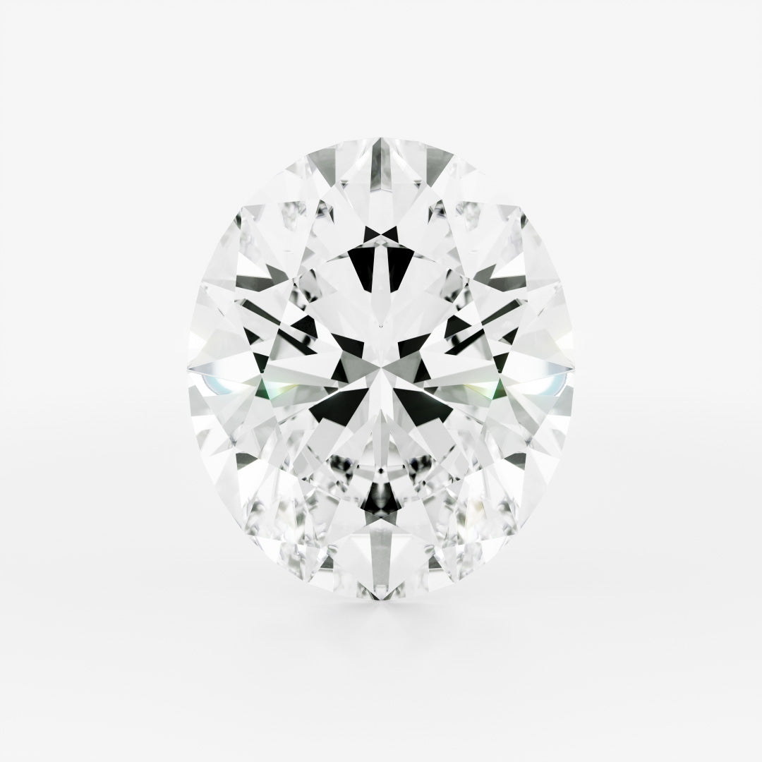 Moissanite Oval 6ct (12x10mm)