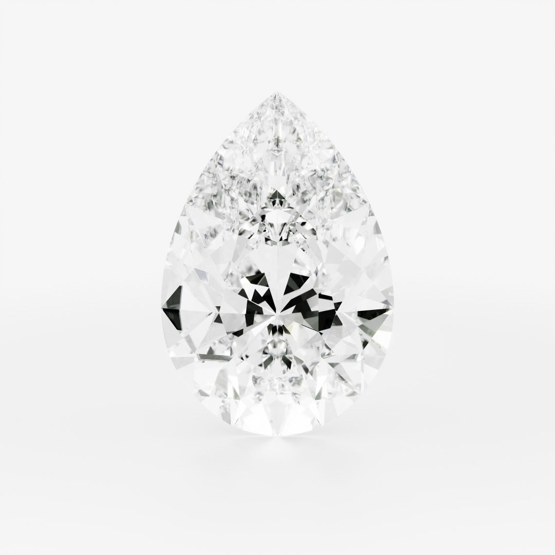 Moissanite Pear 4ct (12.25mm x 8.25mm)