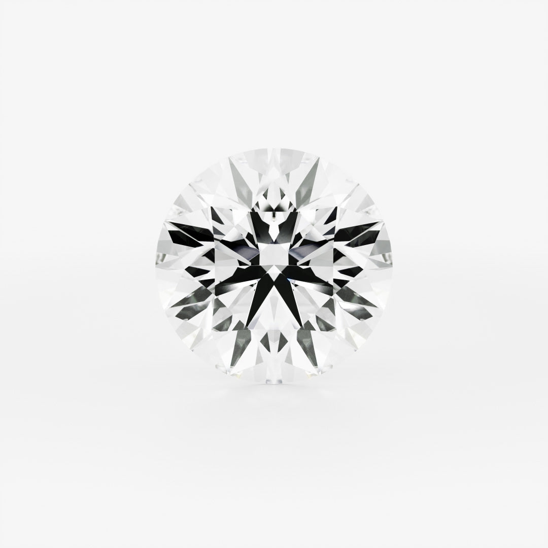 Moissanite Round 2.5ct (8.5 mm x 8.5 mm)
