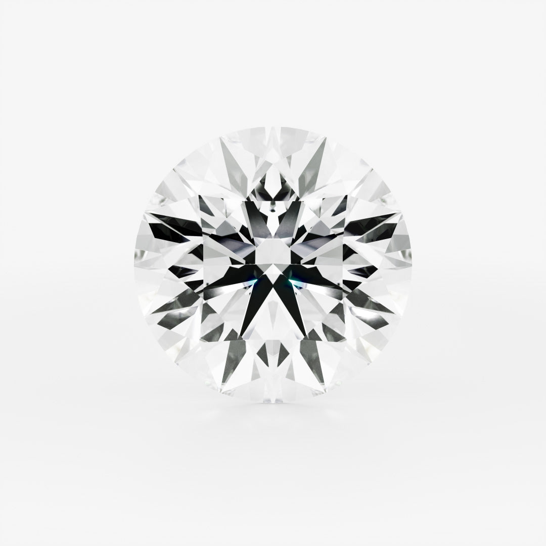 Moissanite Round 4ct (10 mm x 10 mm)