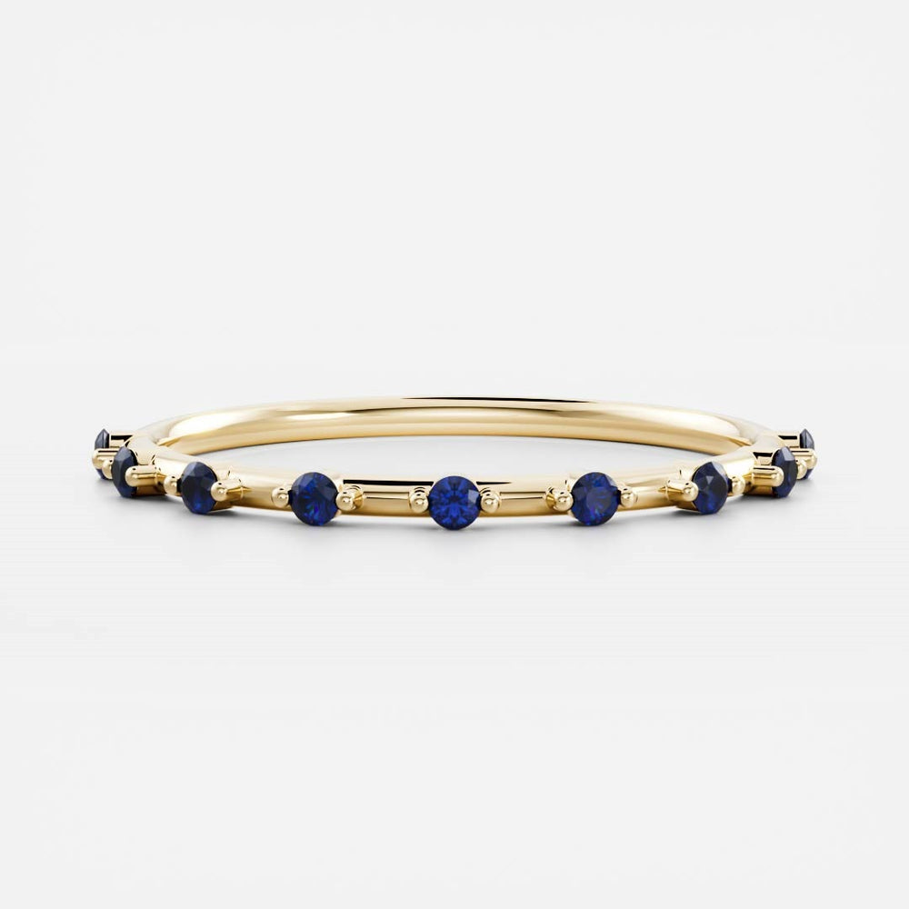 
                      
                        The Clara Ring - Cultured Sapphire Ceremonial Ring
                      
                    