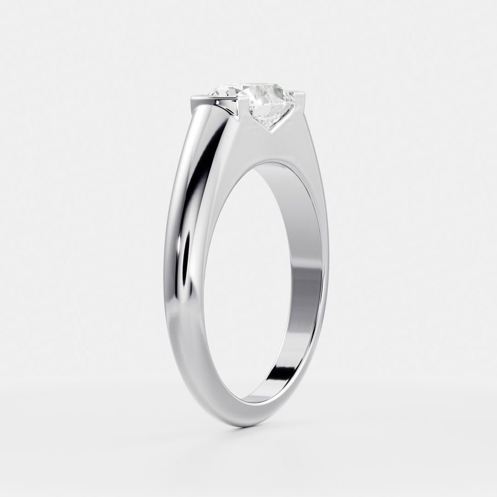 
                      
                        The Winslow Ring -  Oval Half Bezel Signet
                      
                    