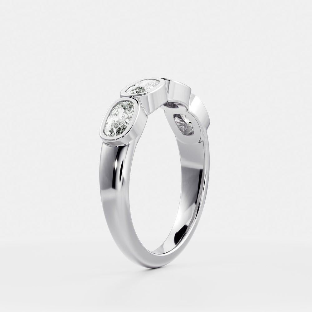 
                      
                        The Harper Elongated Cushion Bezel Ceremonial Ring
                      
                    
