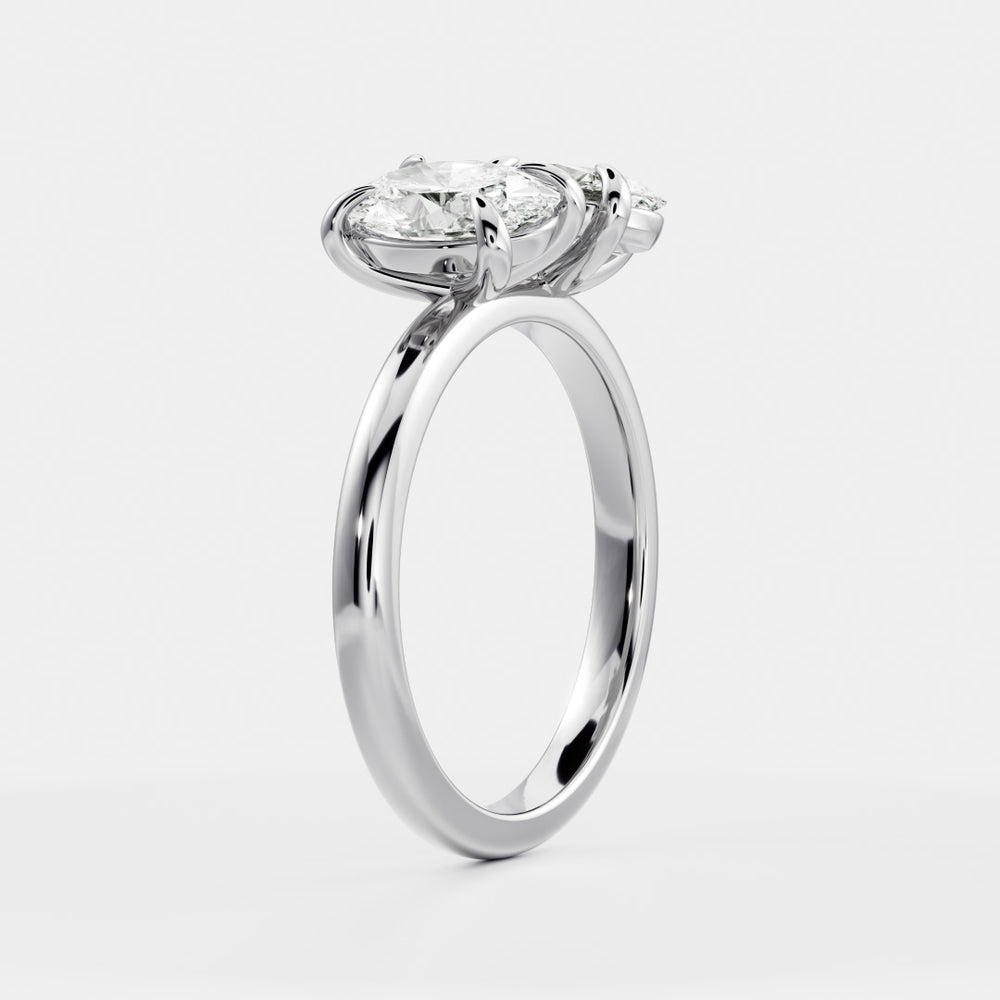 
                      
                        The Luise Ring - Oval Toi et Moi
                      
                    