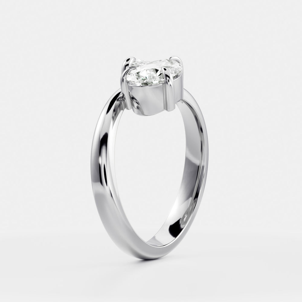 
                      
                        The Isabeau Ring - Twisted Pear Toi et Moi
                      
                    