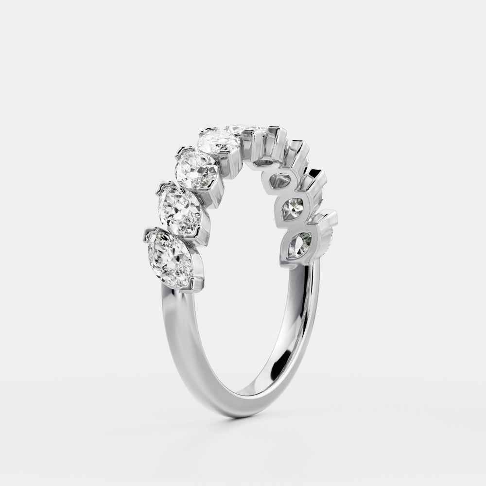 
                      
                        The Saphira Ring - Slanted Marquise Ceremonial Ring
                      
                    
